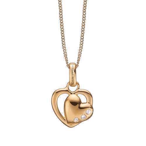 Image of Christina Collect forgyldt Double Hearts, model 680-G11-55